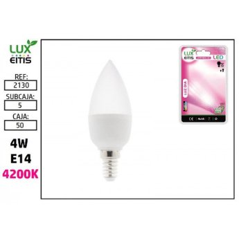 2130 ΛΑΜΠΑ LED E14 4W 4200K