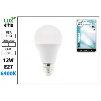 1164 ΛΑΜΠΑ LED E27 12W 6400K