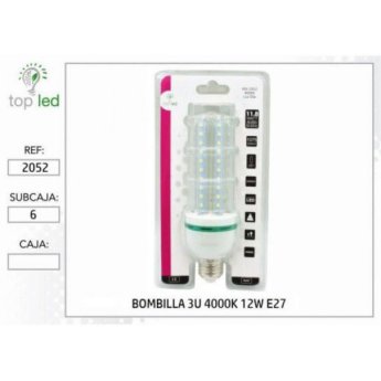 2052 BOMBILLA LED 3U 4000K 12W E27