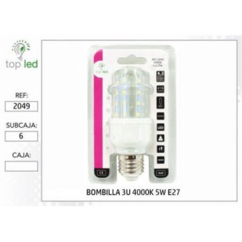 2049 BOMBILLA LED 3U 4000K 5W E27