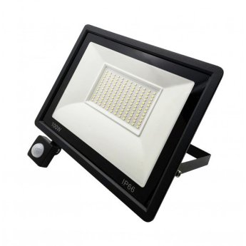 1107-51 ΠΡΟΒΟΛΕΑΣ LED FLOOD LIGHT 100W ΛΕΥΚΟ ΜΕ ΦΩΤΟΚΥΤΤΑΡΟ