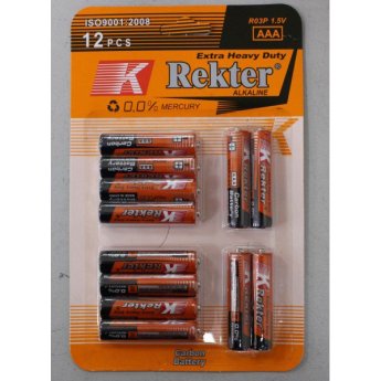 REKTER ΜΠΑΤΑΡΙΕΣ  R03P 1.5V