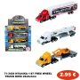 71-3424 ΝΤΑΛΙΚΑ 1-87 FREE WHEEL TRUCK KING 22x6x3cm