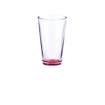 87039503470 Ποτήρι γυάλινο με κόκκινο πάτο 45cl