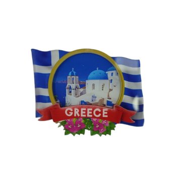 00001560 Πλαστικό Μαγνητάκι Σουβενίρ - Greece 7109-08
