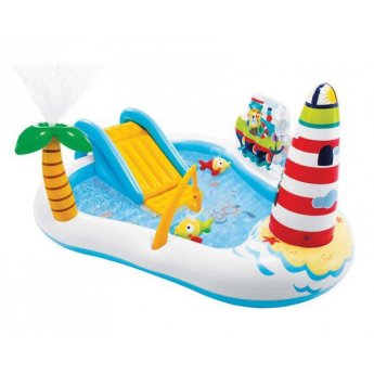 6941057413082 INTEX ΦΟΥΣΚΩΤΗ ΠΙΣΙΝΑ FISHING FUN PLAY 218X188X99CM