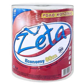7-221 ΧΑΡΤΙ ΚΟΥΖΙΝΑΣ ZETA 750gr  80m