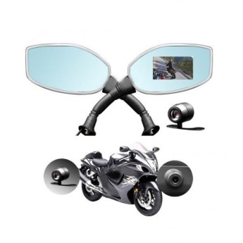 0000000000265 Καθρέπτες Μοτοσυκλέτας με Κάμερα - HD Driving Recorder