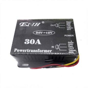 8682370762959 Μετατροπέας Ρεύματος 24V σε 12V DC ENH-30A