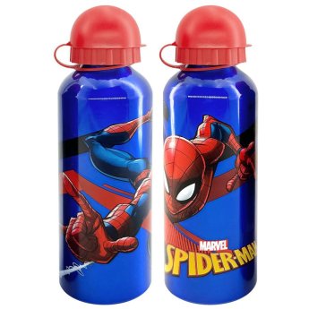 50-2309 ΠΑΓΟΥΡΙ ΜΕΤΑΛΛΙΚΟ SPIDERMAN 21x6.5cm   500ml