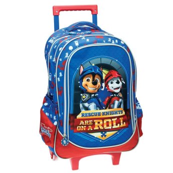 50-3261 ΤΣΑΝΤΑ TROLLEY  ΔΗΜΟΤΙΚΟΥ ΟΒΑΛ PAW PATROL 46x35x20cm