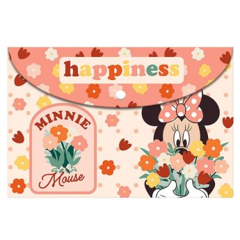 50-3084 ΦΑΚΕΛΟΣ ΚΟΥΜΠΙ Α4 MINNIE A4