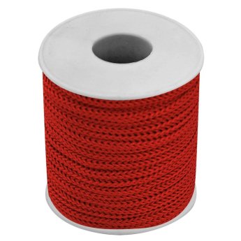 19-377 Κορδόνι κόκκινο ρολό-20m 3mm x20m