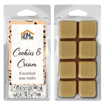 37-463 Αρωματικό wax melt cookies KAI cream σετ-8 κύβοι 80gr