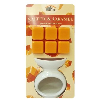 22-3039 Βάση με αρωματικό wax melt salted caramel 6 κύβοι