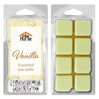 37-462 Αρωματικό wax melt βανίλια σετ-8 κύβοι 80gr