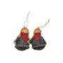 93-2895 Στολίδι υφασμάτινο κορίτσι xmas 11x7cm