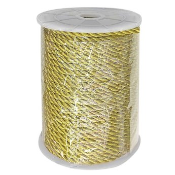 19-315 Κορδόνι χρυσό glitter 4mmx 5m