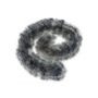 93-516 Γιρλάντα πράσινη παχιά tinsel Φ-17cm-Y-2m