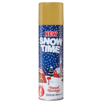 93-126 Χιόνι σπρέυ χρυσό 250ml