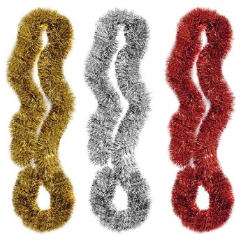 93-1000 Γιρλάντα κλασσική tinsel Φ-11cm Y-2m