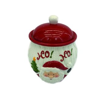 00001841 Μπισκοτιέρα κεραμική 21 cm