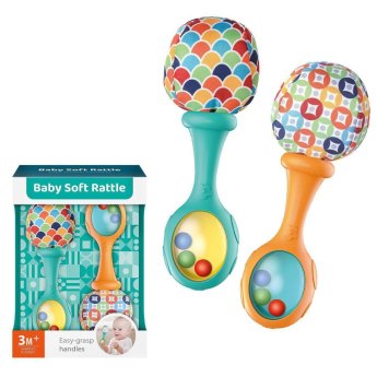 74-1103 Κουδουνίστρα baby soft rattle 14x19x5cm