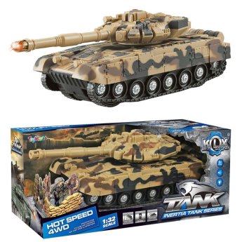 70-2320 Τανκ friction camouflage με φως ΚΑΙ  hxo 28x12x13cm