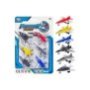 71-3278 Καρτέλα 6 αεροπλάνα free wheels 17x25x2cm