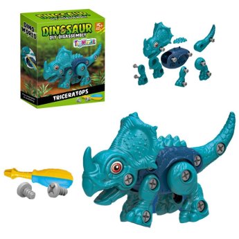 71-3254 Δεινόσαυρος triceratops συναρμολογούμενο 31 τεμ 16x20x5.5cm