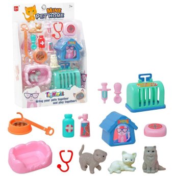 77-1162 Καρτέλα κατοικίδια mini pet home 19x28x8cm