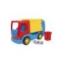 71-3245 Απορριματοφόρο πλαστικό free wheels ΚΑΙ  κάδος 24x15x12cm