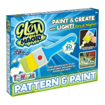 71-3177 Pattern painter πινέλο μπαταρίας. φωσφορίζει στο σκοτάδι 30x25x3cm
