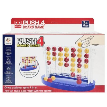 69-1864 Push 4 on board game 25x18x8cm