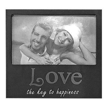 12-1828 Κορνίζα Μαύρη Love 10x15cm