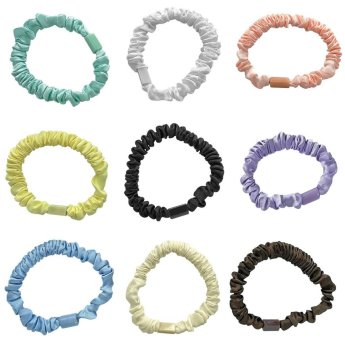 20-1353 Σούρα Μαλλιών Λεπτή Χρώματα Scrunchies 7.5cm