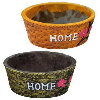 81-1141 Κασπώ Κεραμικό Οβάλ Home 16x7cm