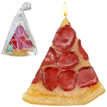 73-2134 Κερί Pizza σε Κουτί 13x10x2cm