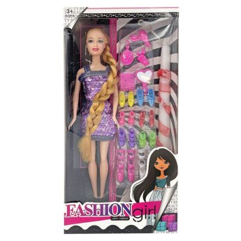 73-2222 Λαμπάδα Κούκλα 29cm Fashion Παπούτσια Διάφορα 32x16x5cm
