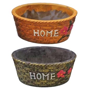 73-1997 Καλάθι Κεραμικό Home 16x12x7cm