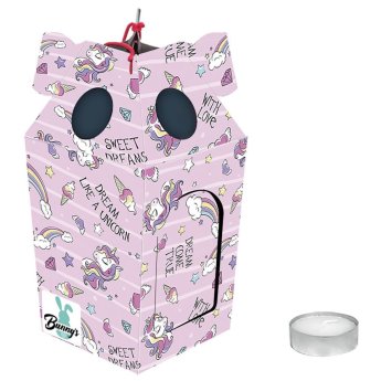 73-1853 Φαναράκι με Ρεσώ Μονόκερος 21x9.5cm