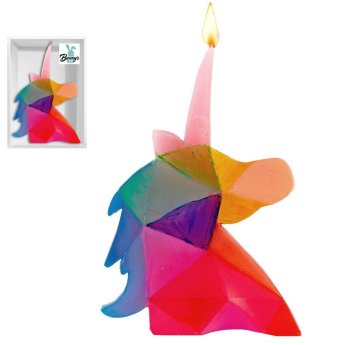 73-1822 Κερί 3d Μονόκερος 24x15.5x2.5cm