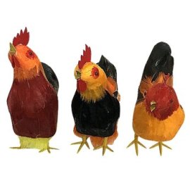 73-1155 Κότα Διακοσμητική με ήχο 20cm