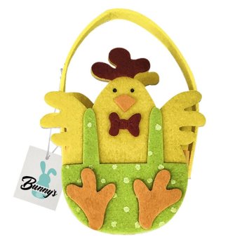 73-1267 Καλάθι Τσόχινο Κόκορας 13x18x7cm 18x13x7cm