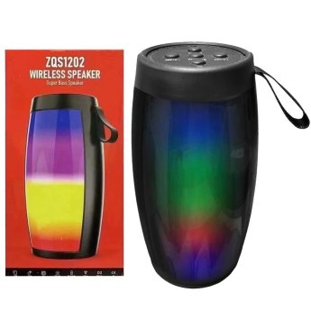 88-496 Ηχείο Bluetooth με Τζαμάκι φως 15x7cm