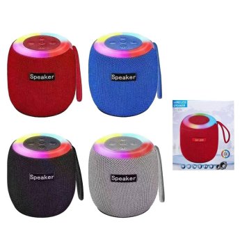 88-468 Ηχείο Bluetooth με φως και Σχοινάκι 8.5x8cm