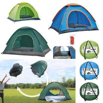 42-680 Σκηνή pop up 4 Ατόμων 2 Πόρτες 2x2x1.30m