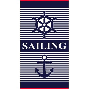 34244 ΠΕΤΣΕΤΑ ΘΑΛΑΣ. ΤΖΑΚΑΡ SAILING -85Χ160ΕΚ