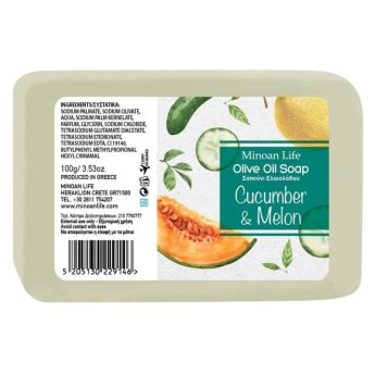 22914 ΣΑΠΟΥΝΙ Cucumber και Melon 100gr-