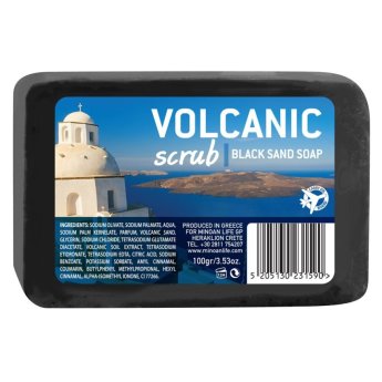 23159 ΣΑΠΟΥΝΙ VOLCANIC scrub -λάβα ηφαιστείου- 100gr-